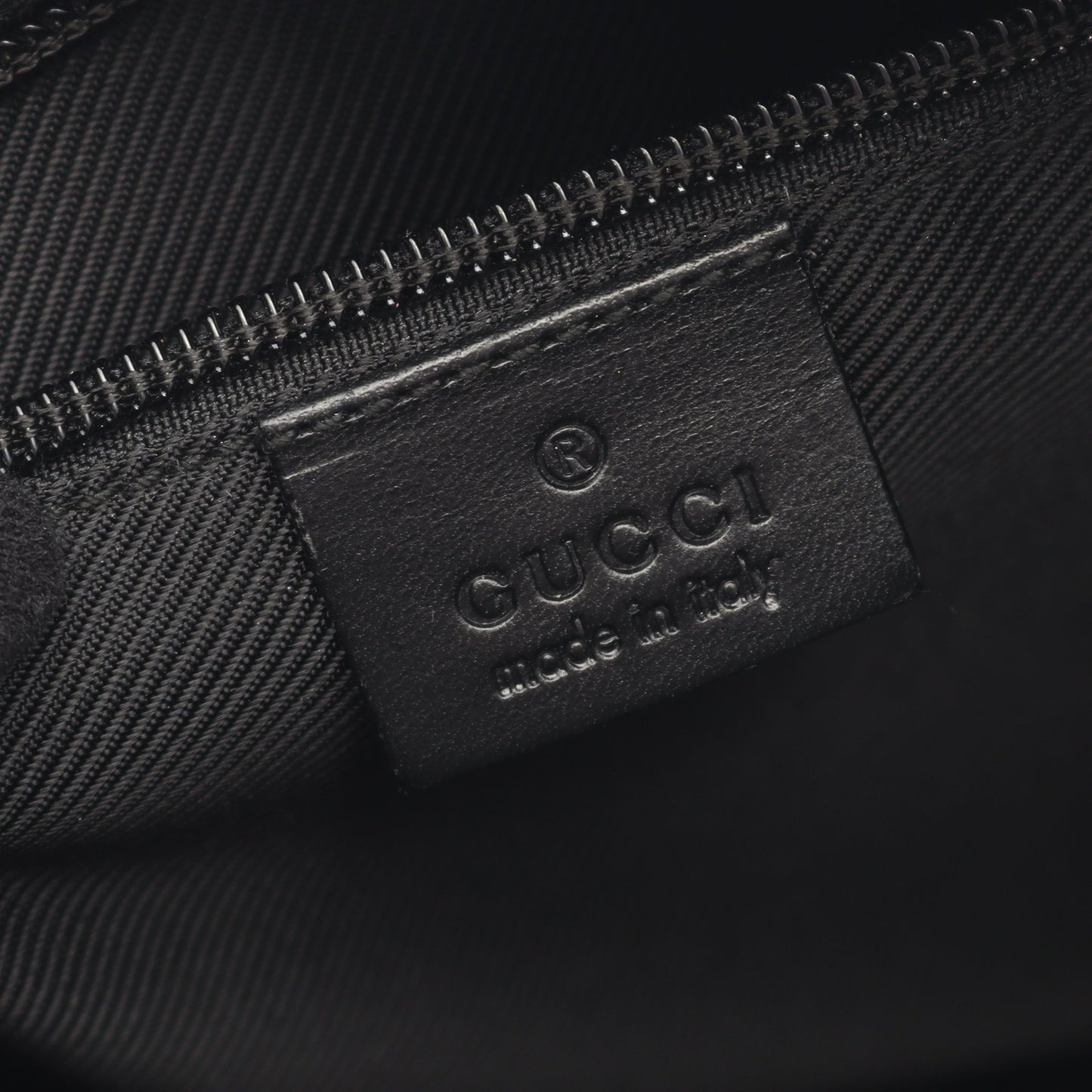 GGキャンバス ショルダーバッグ キャンバス レザー ブラック グッチ バッグ GUCCI