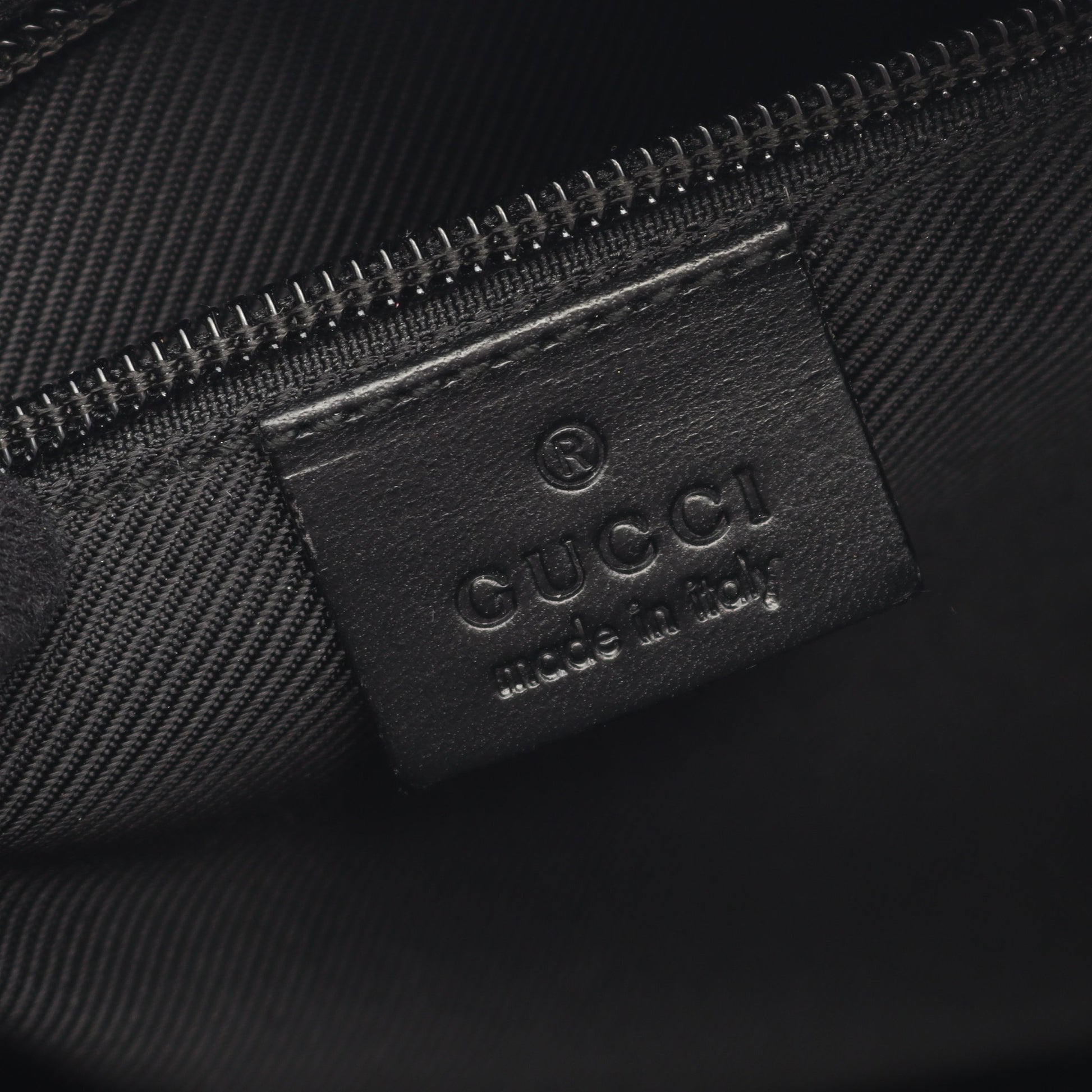 GGキャンバス ショルダーバッグ キャンバス レザー ブラック グッチ バッグ GUCCI