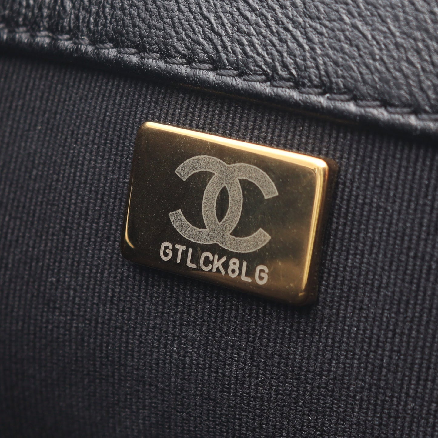 マトラッセ チェーンショルダーバッグ ラムスキン ブラック ゴールド金具 シャネル バッグ CHANEL