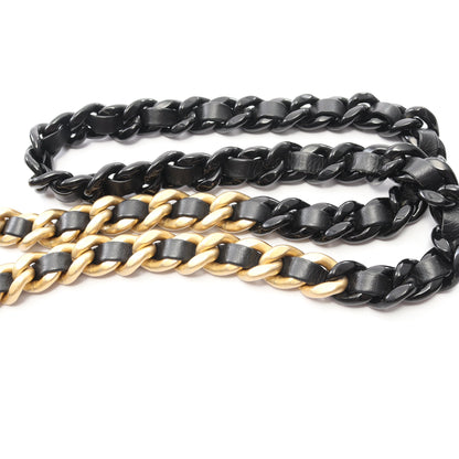 ミニマトラッセ チェーンショルダーバッグ ラムスキン ブラック コンビ金具 シャネル バッグ CHANEL