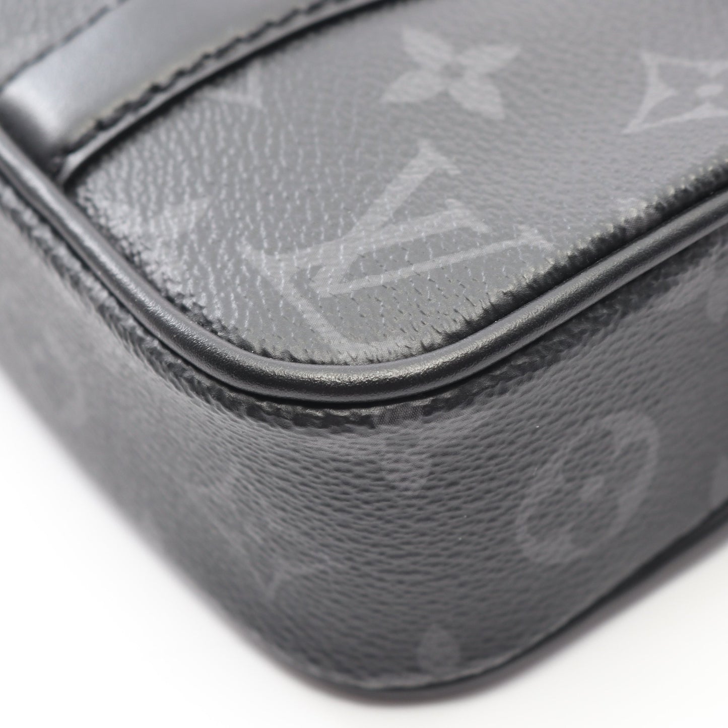 ナノ PDV モノグラムエクリプス ハンドバッグ PVC レザー ブラック 2WAY ルイヴィトン バッグ LOUIS VUITTON