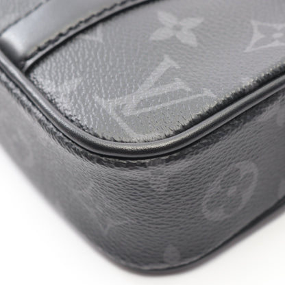 ナノ PDV モノグラムエクリプス ハンドバッグ PVC レザー ブラック 2WAY ルイヴィトン バッグ LOUIS VUITTON