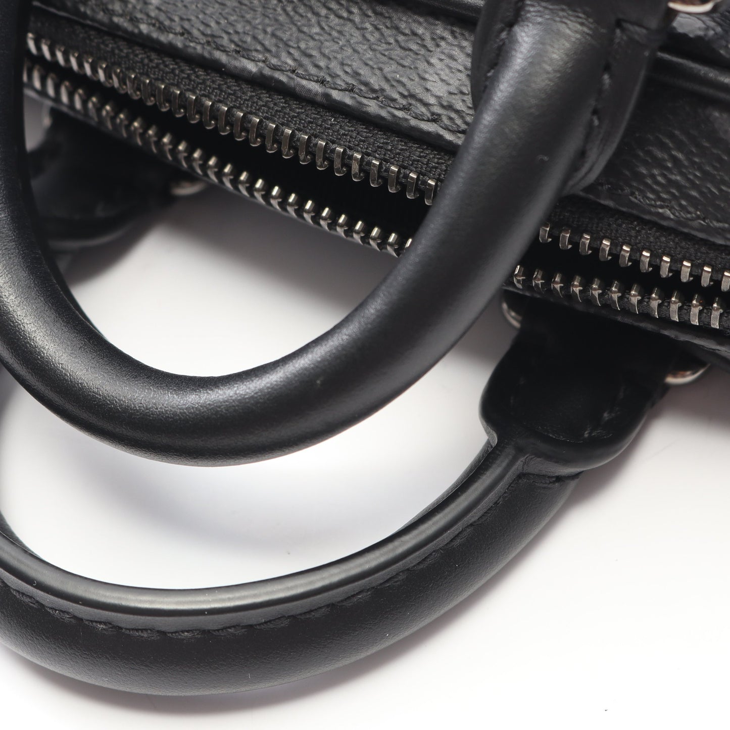 ナノ PDV モノグラムエクリプス ハンドバッグ PVC レザー ブラック 2WAY ルイヴィトン バッグ LOUIS VUITTON