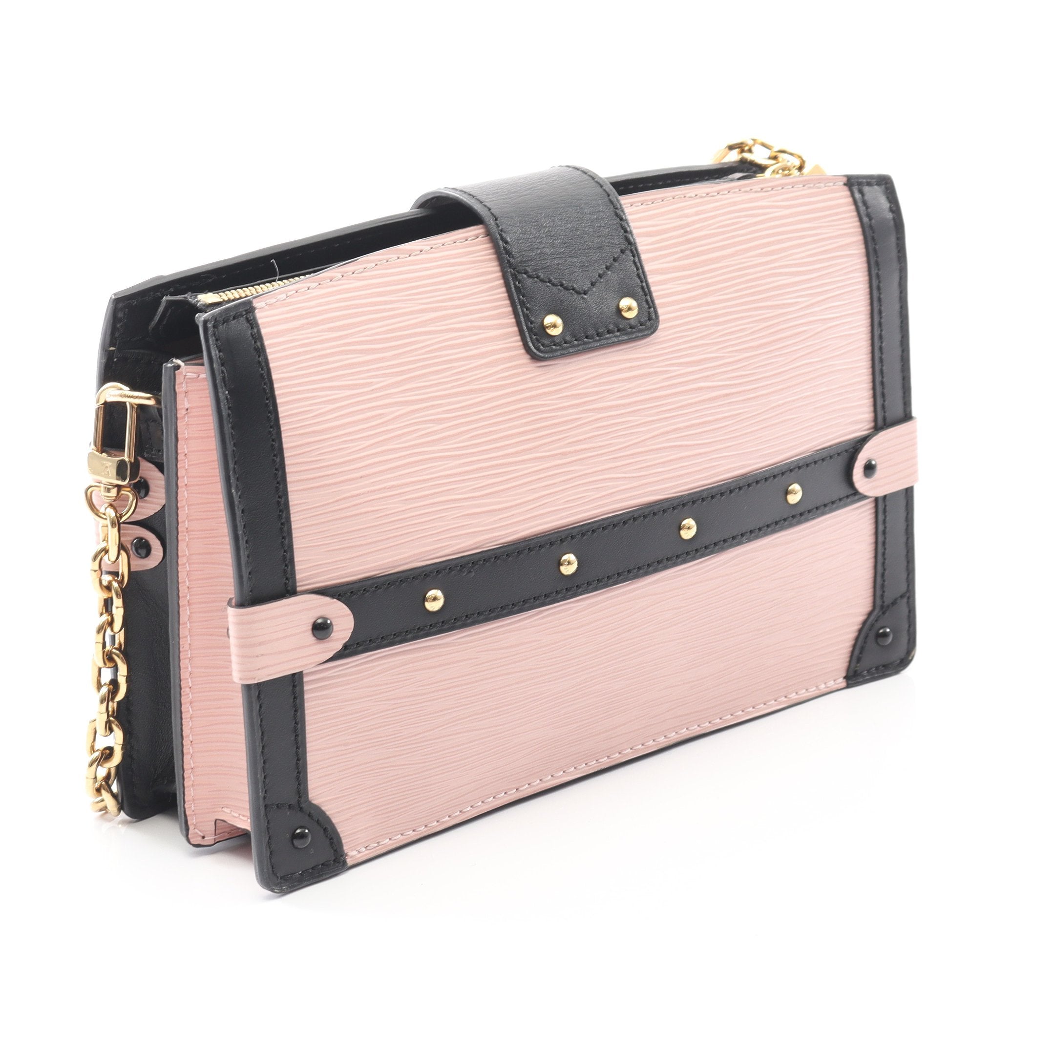 トランククラッチ エピ ローズバレエリーヌ ショルダーバッグ レザー