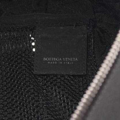 イントレチャート ウェビング ショルダーバッグ ナイロンキャンバス ブラック ボッテガヴェネタ バッグ BOTTEGA VENETA