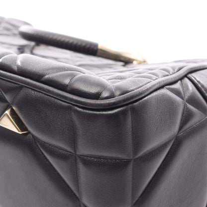 レディ 95.22 カナージュ ラージ ハンドバッグ レザー ブラック 2WAY クリスチャンディオール バッグ Christian Dior