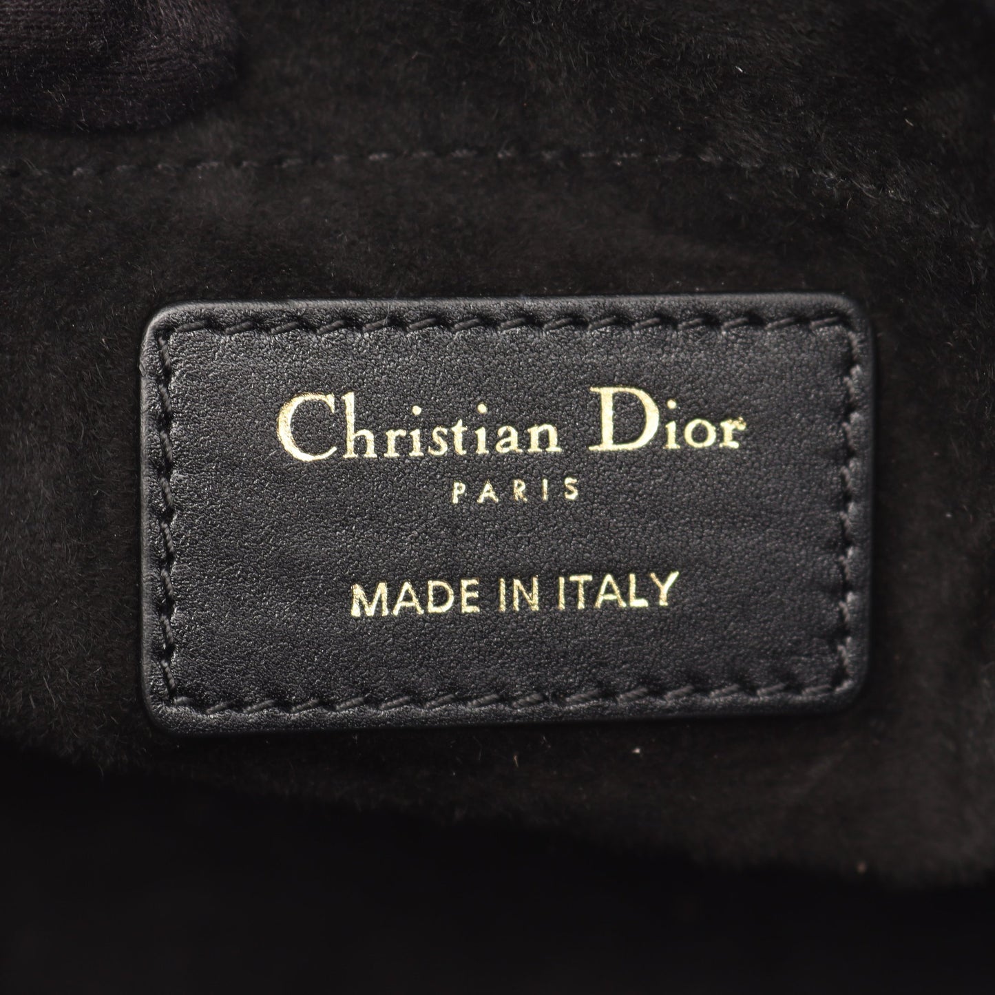 レディ 95.22 カナージュ ラージ ハンドバッグ レザー ブラック 2WAY クリスチャンディオール バッグ Christian Dior