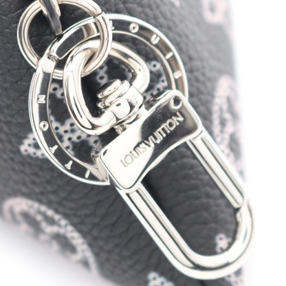 ベルランゴ ポーチ マヒナ ポーチ レザー ブラック ライトピンク ルイヴィトン 財布・小物 LOUIS VUITTON
