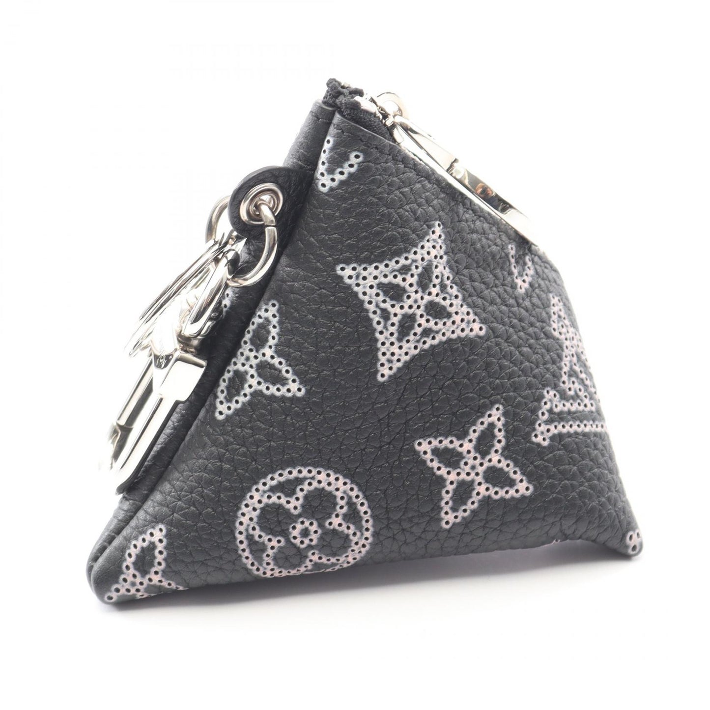 ベルランゴ ポーチ マヒナ ポーチ レザー ブラック ライトピンク ルイヴィトン 財布・小物 LOUIS VUITTON