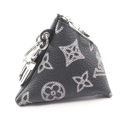 ベルランゴ ポーチ マヒナ ポーチ レザー ブラック ライトピンク ルイヴィトン 財布・小物 LOUIS VUITTON