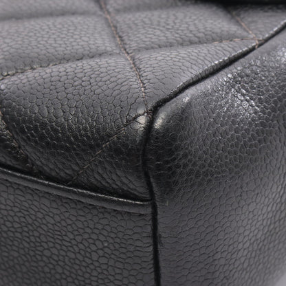 マトラッセ チェーンショルダーバッグ キャビアスキン ブラック ゴールド金具 シャネル バッグ CHANEL