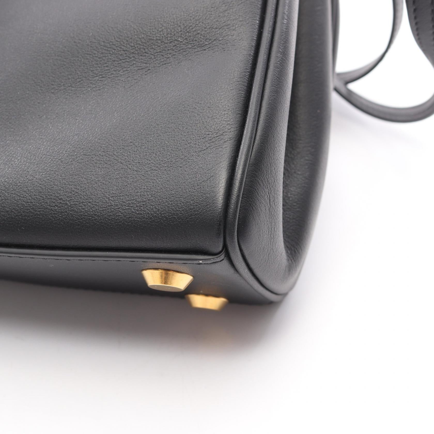 ロデオ ミニ ハンドバッグ レザー ブラック 2WAY バレンシアガ バッグ BALENCIAGA