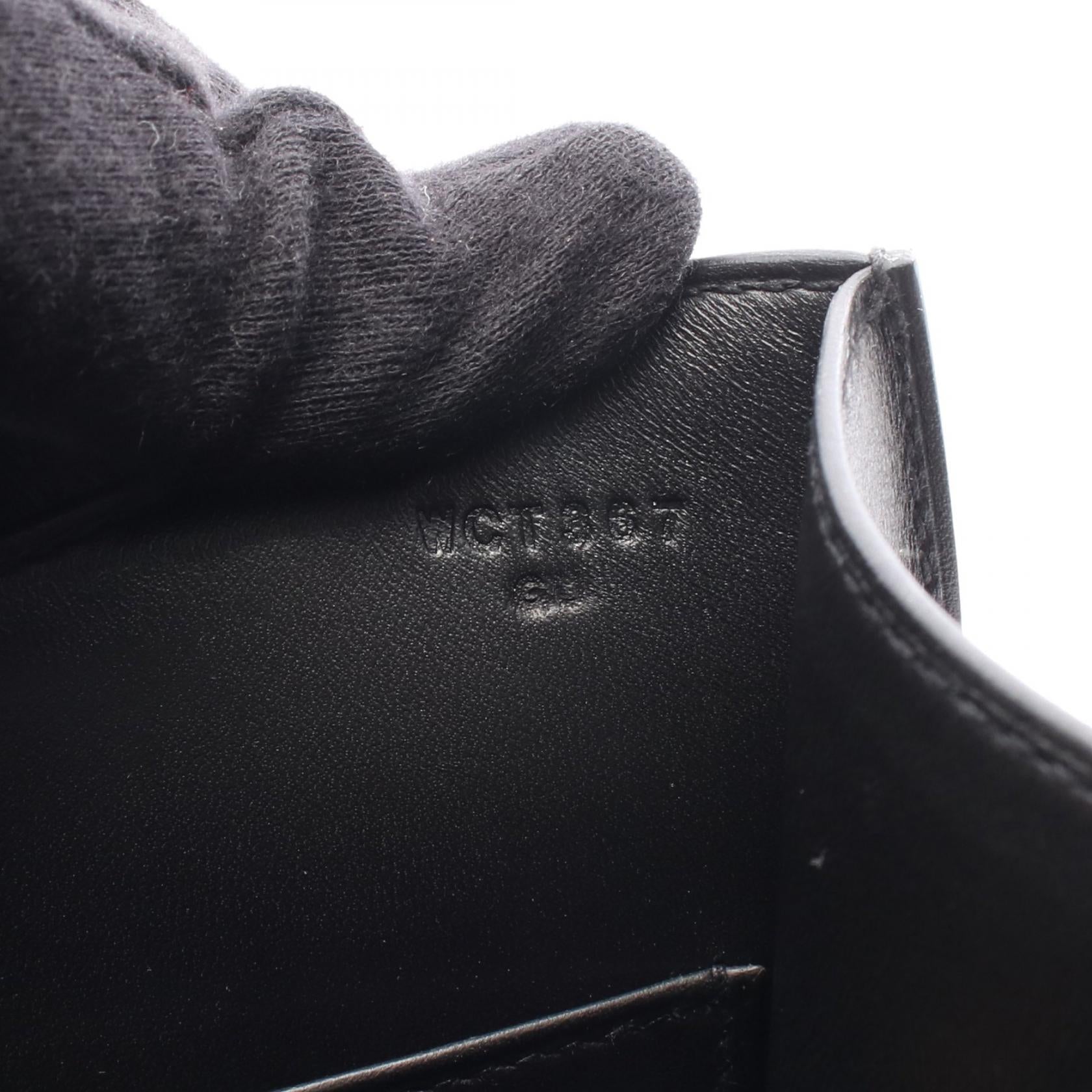 コンスタンス24 ミロワール ショルダーバッグ ボックスカーフ ブラック ゴールド金具 W刻印 エルメス バッグ HERMES