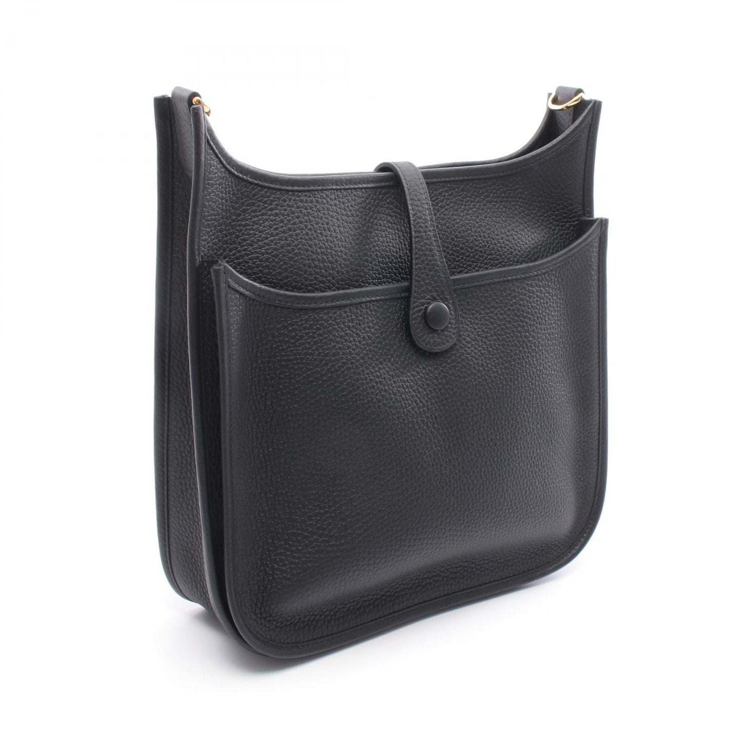 エヴリン 3 トロワ PM ショルダーバッグ トリヨンクレマンス ブラック ゴールド金具 K刻印 エルメス バッグ HERMES