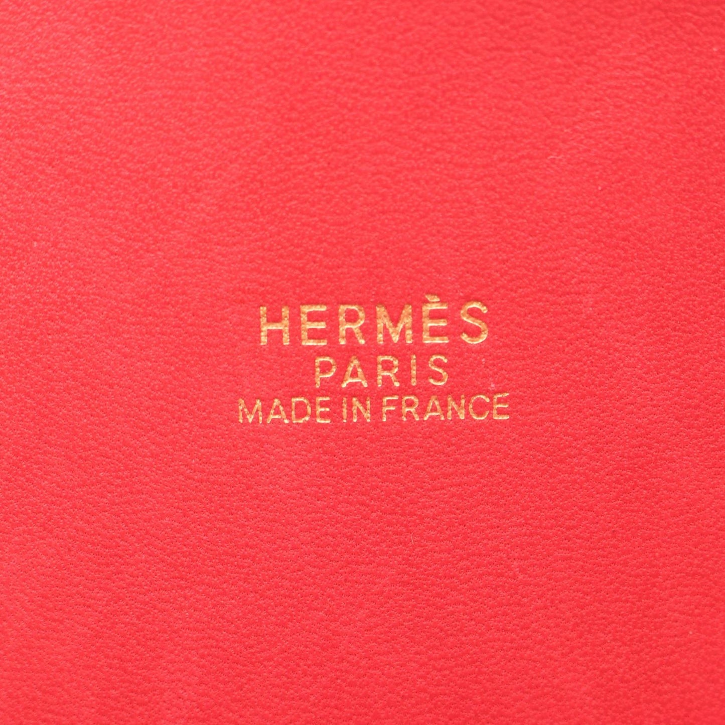 ボリード37 ルージュヴィフ ハンドバッグ フィヨルド レッド ゴールド金具 2WAY □G刻印 エルメス バッグ HERMES