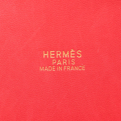 ボリード37 ルージュヴィフ ハンドバッグ フィヨルド レッド ゴールド金具 2WAY □G刻印 エルメス バッグ HERMES