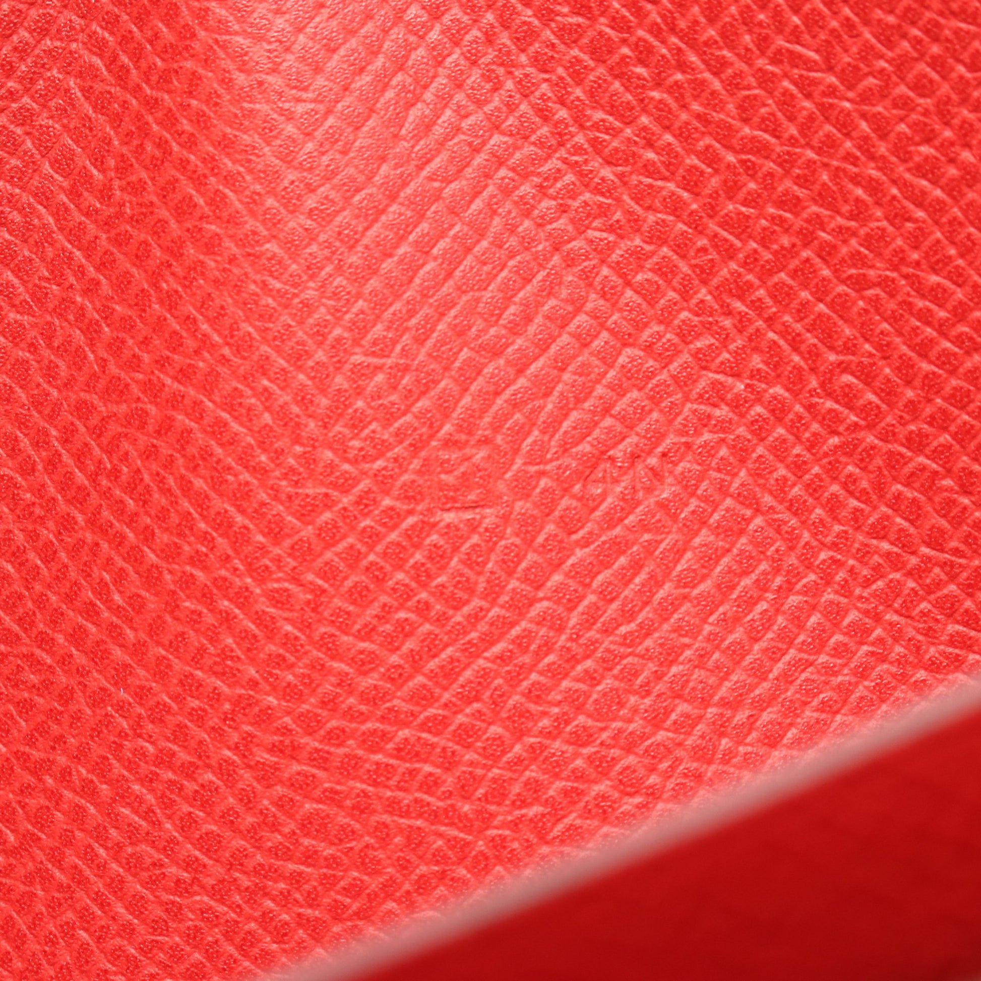 アザップロング ルージュガランス ラウンドファスナー長財布 ヴォーエプソン レッド シルバー金具 □J刻印 エルメス 財布・小物 HERMES