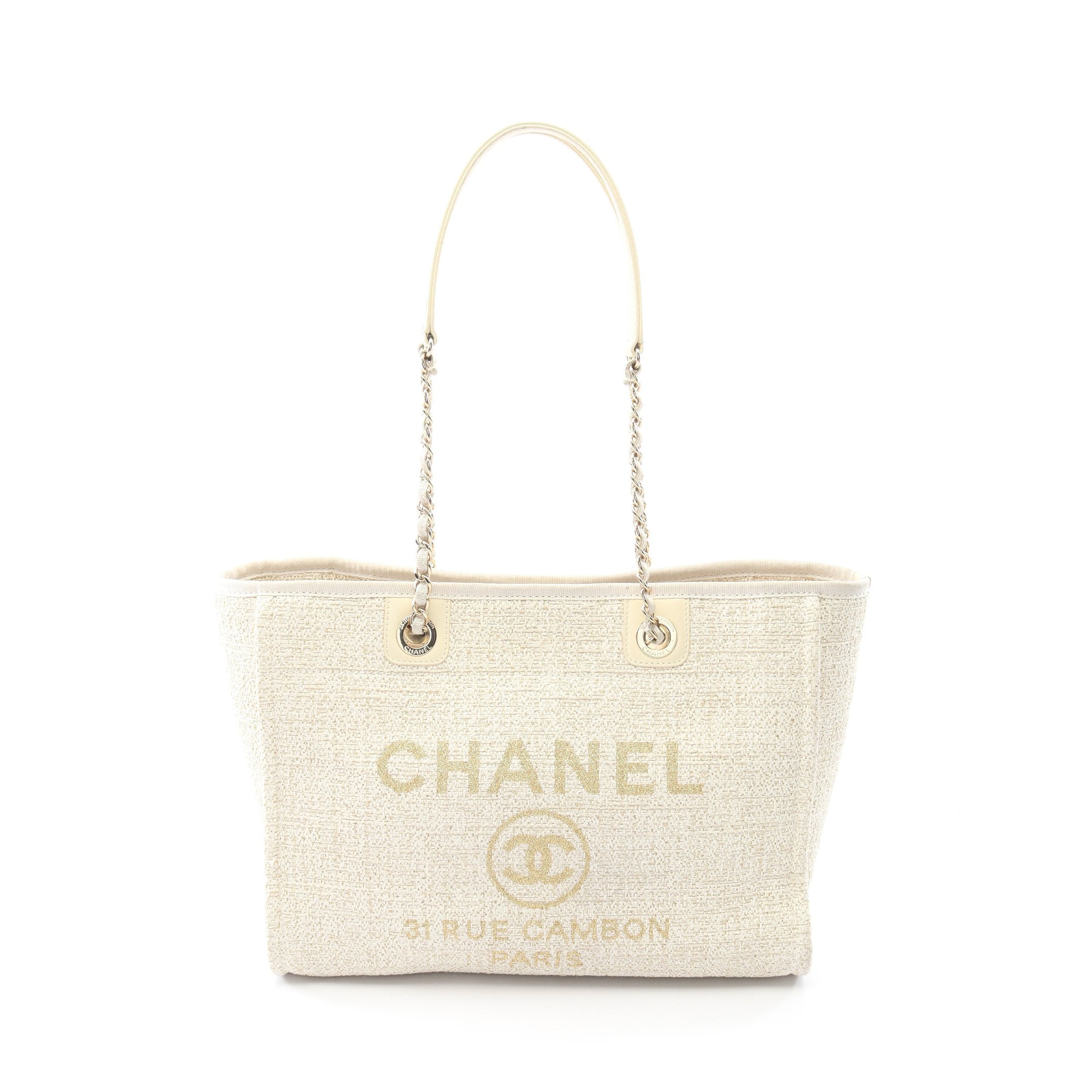 ドーヴィル チェーンショルダーバッグ チェーントートバッグ ストロー