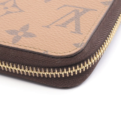 ジッピーウォレット モノグラムリバース ラウンドファスナー長財布 PVC ライトブラウン ルイヴィトン 財布・小物 LOUIS VUITTON