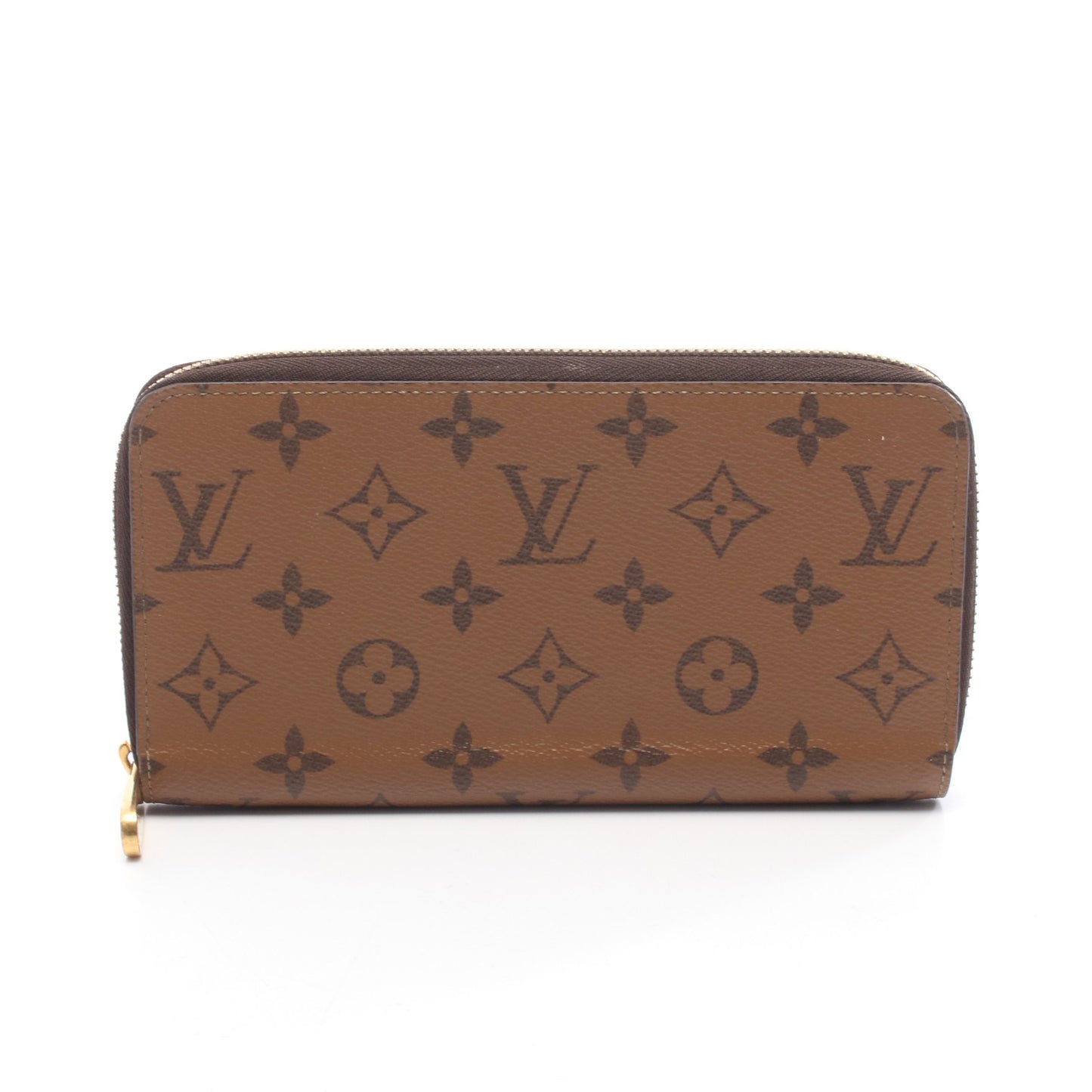 ジッピーウォレット モノグラムリバース ラウンドファスナー長財布 PVC ライトブラウン ルイヴィトン 財布・小物 LOUIS VUITTON