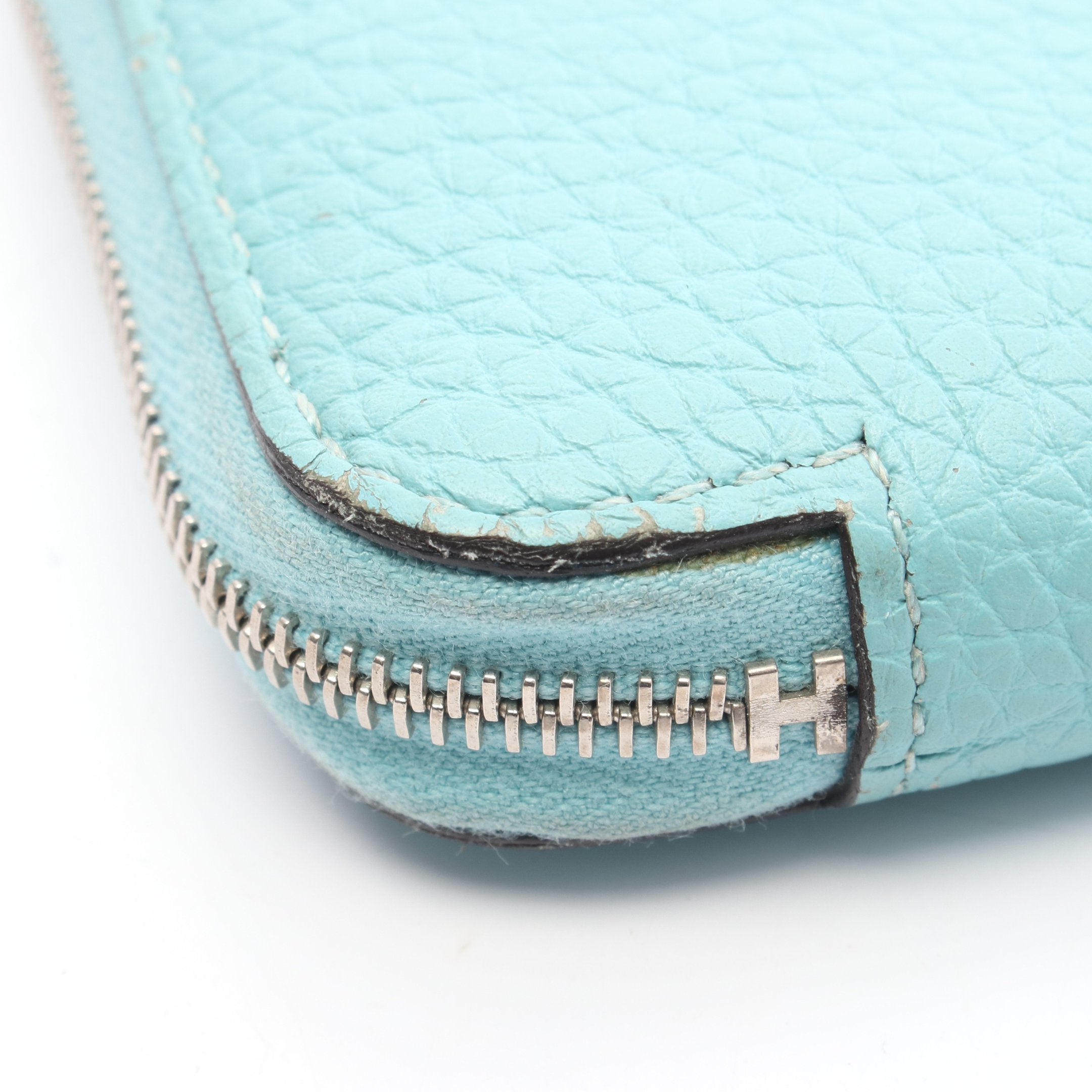 エルメス ■美品■ アザップロング 長財布 エプソン ブルー □R刻 箱 【531736】1 最高級美品】エルメス アザップロング シルクイン エプソン ブルー X