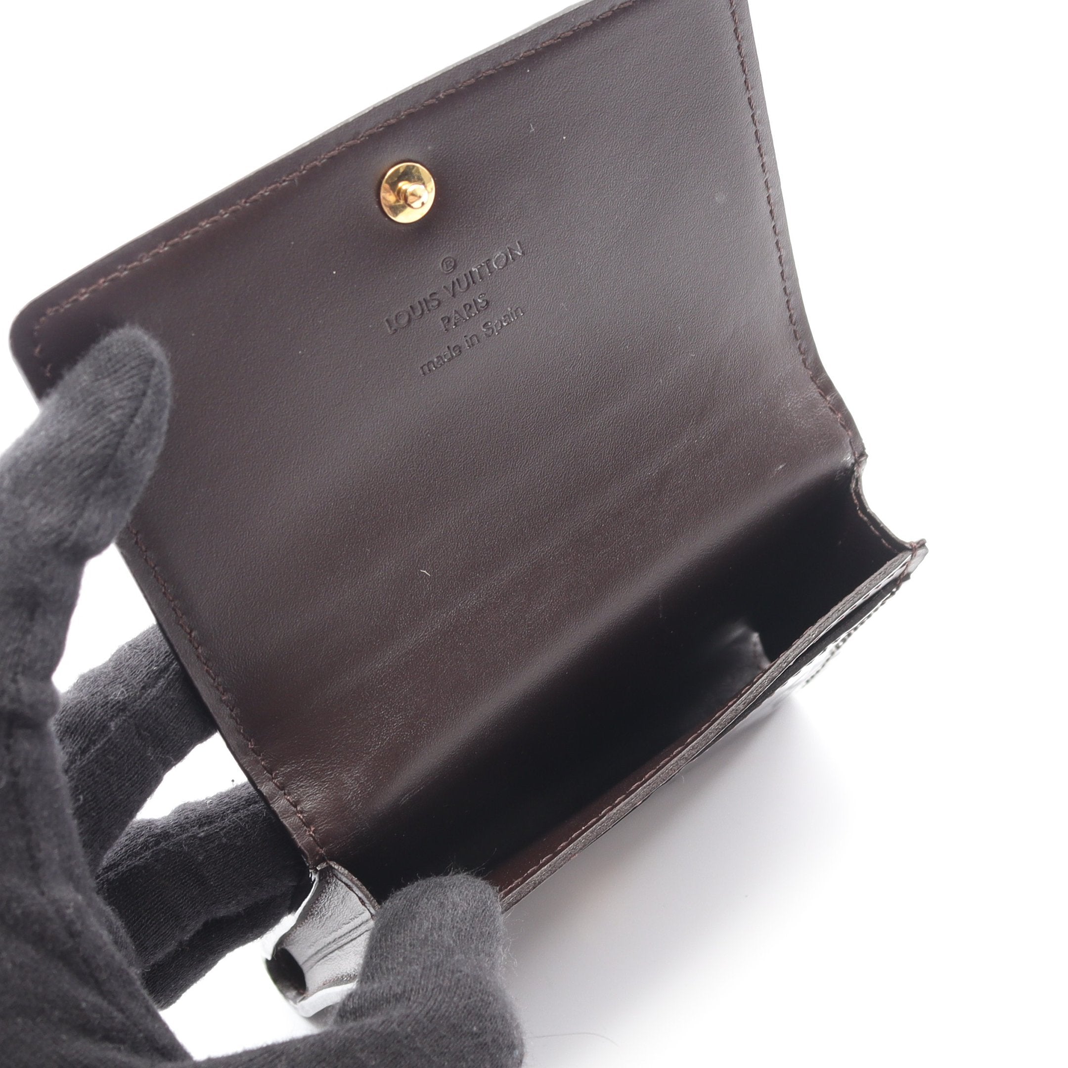 アンヴェロップ カルト ドゥ ヴィジット モノグラムヴェルニ