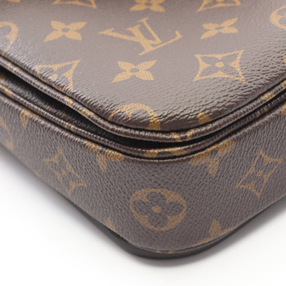 ポシェット メティス MM モノグラム ハンドバッグ PVC レザー ブラウン 2WAY ルイヴィトン バッグ LOUIS VUITTON