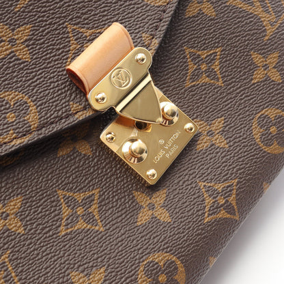 ポシェット メティス MM モノグラム ハンドバッグ PVC レザー ブラウン 2WAY ルイヴィトン バッグ LOUIS VUITTON