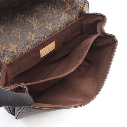 ポシェット メティス MM モノグラム ハンドバッグ PVC レザー ブラウン 2WAY ルイヴィトン バッグ LOUIS VUITTON