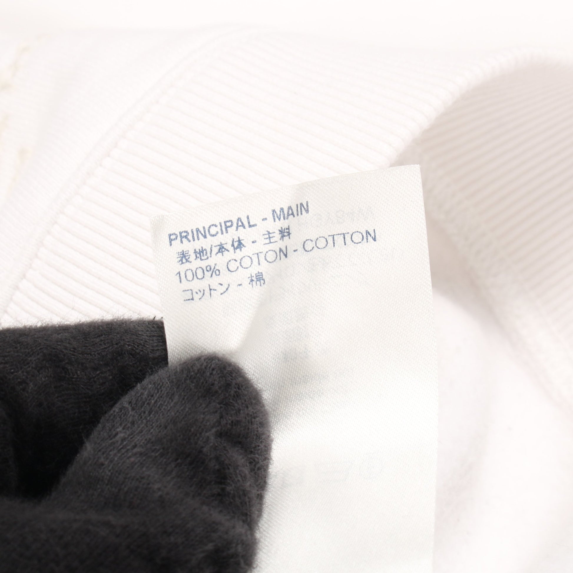 Scarcrow Embroidered Sweatshirt スウェットシャツ コットン ホワイト ルイヴィトン トップス LOUIS VUITTON