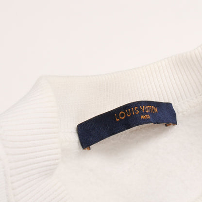 Scarcrow Embroidered Sweatshirt スウェットシャツ コットン ホワイト ルイヴィトン トップス LOUIS VUITTON