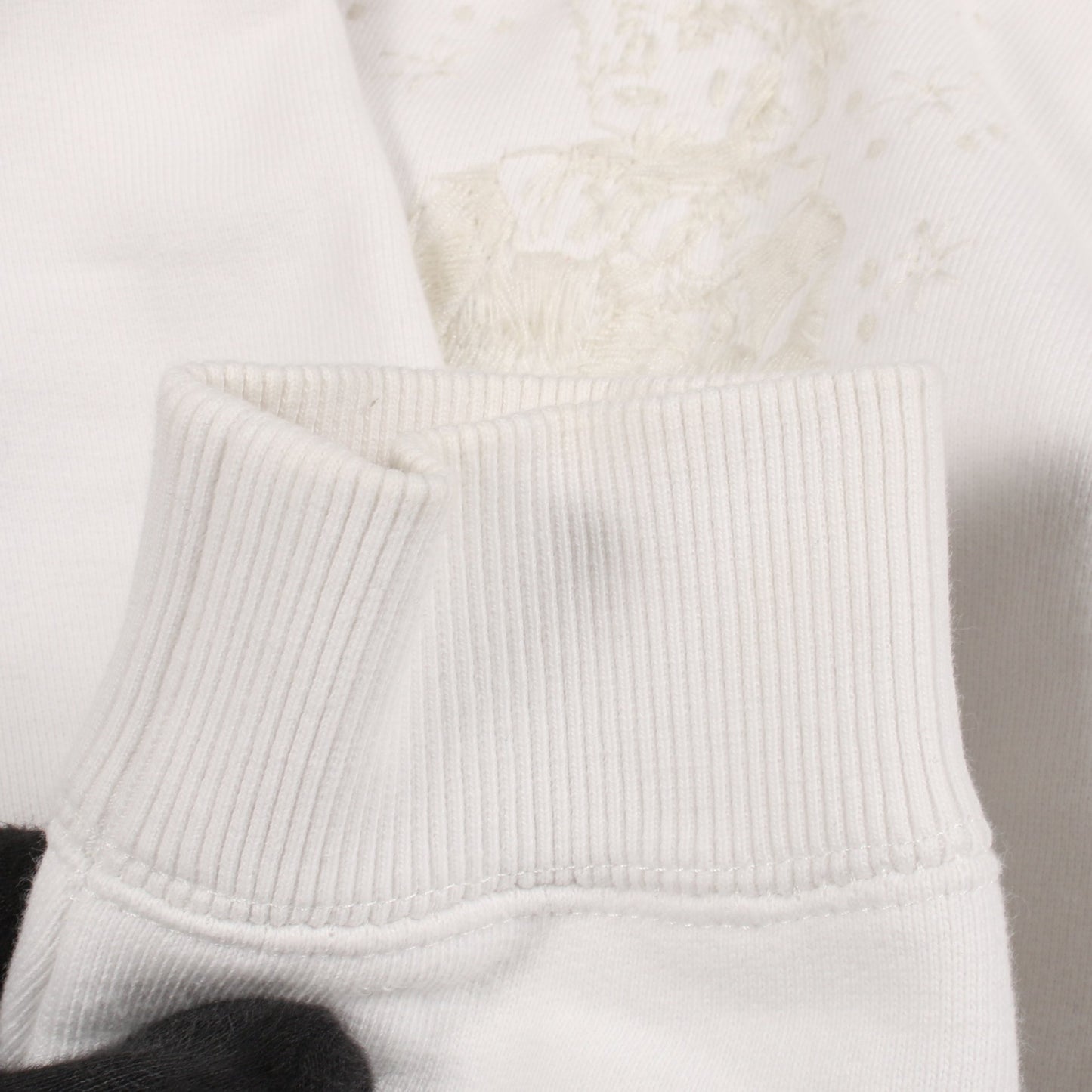 Scarcrow Embroidered Sweatshirt スウェットシャツ コットン ホワイト ルイヴィトン トップス LOUIS VUITTON
