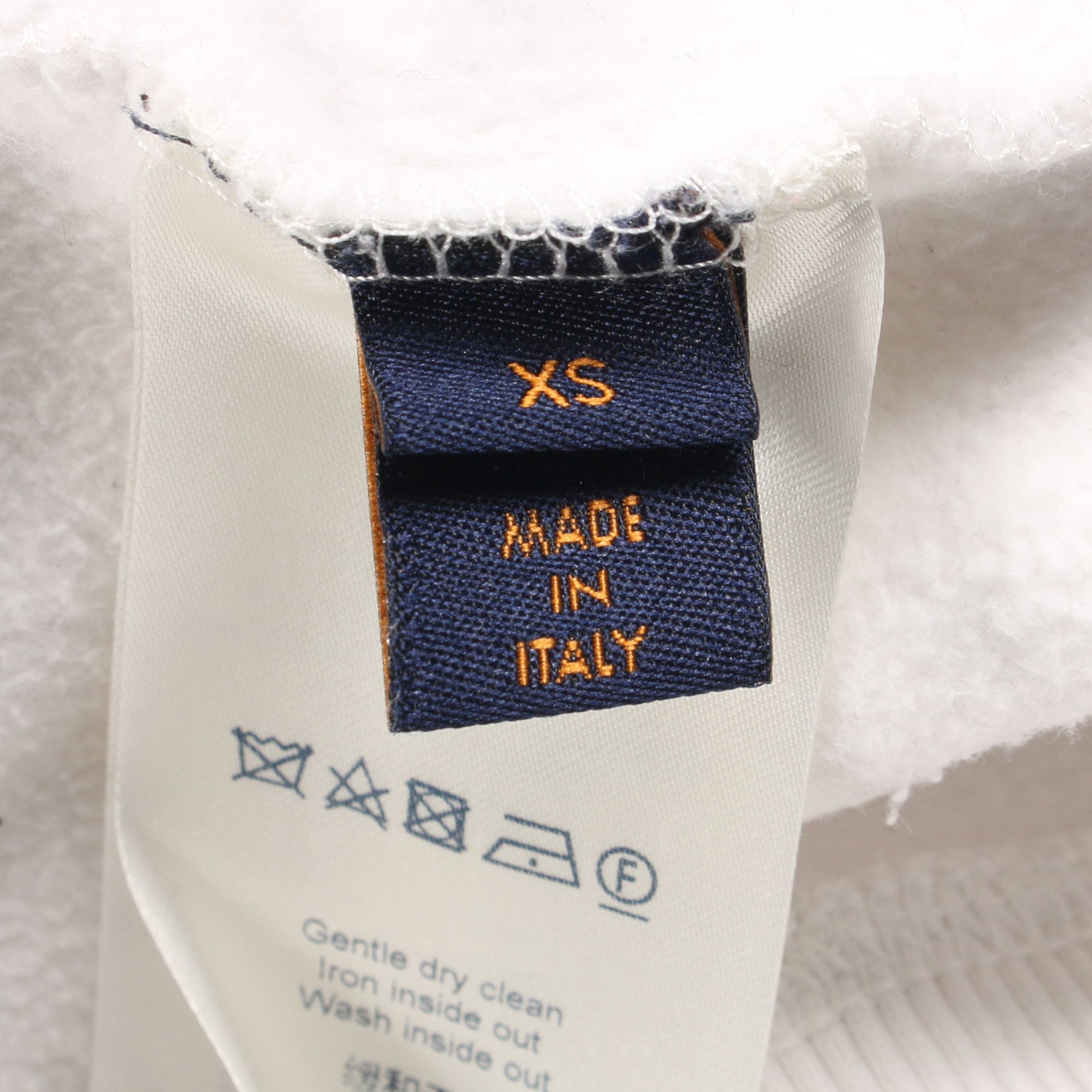 Scarcrow Embroidered Sweatshirt スウェットシャツ コットン ホワイト ルイヴィトン トップス LOUIS VUITTON