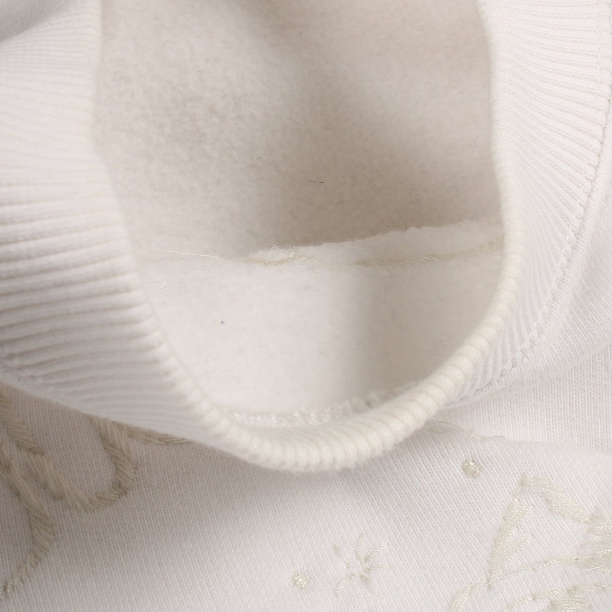 Scarcrow Embroidered Sweatshirt スウェットシャツ コットン ホワイト ルイヴィトン トップス LOUIS VUITTON