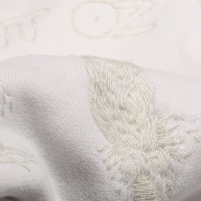 Scarcrow Embroidered Sweatshirt スウェットシャツ コットン ホワイト ルイヴィトン トップス LOUIS VUITTON