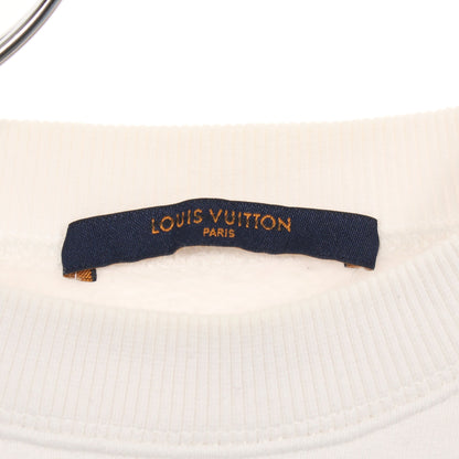 Scarcrow Embroidered Sweatshirt スウェットシャツ コットン ホワイト ルイヴィトン トップス LOUIS VUITTON