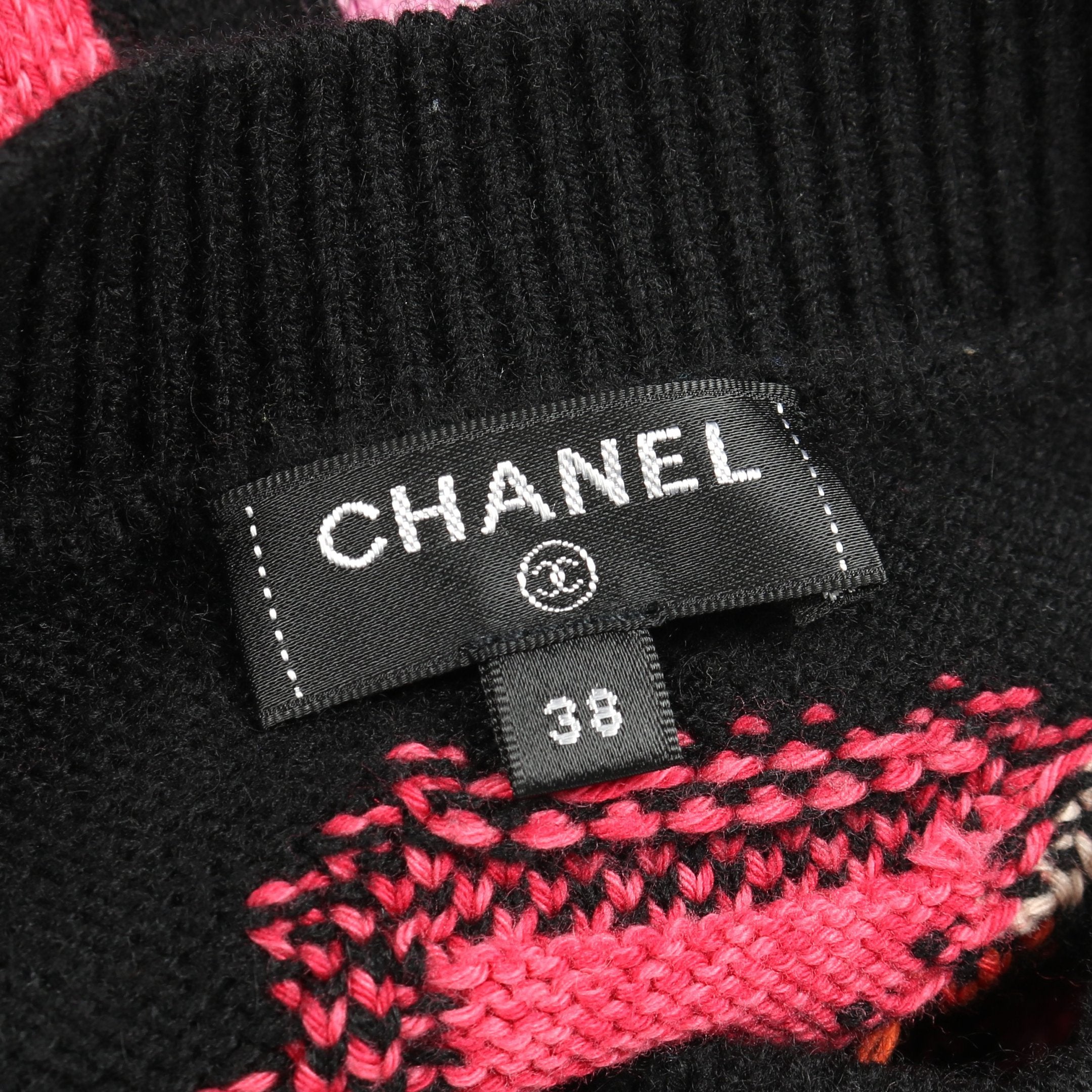 CHANEL ニットベスト マルチカラー