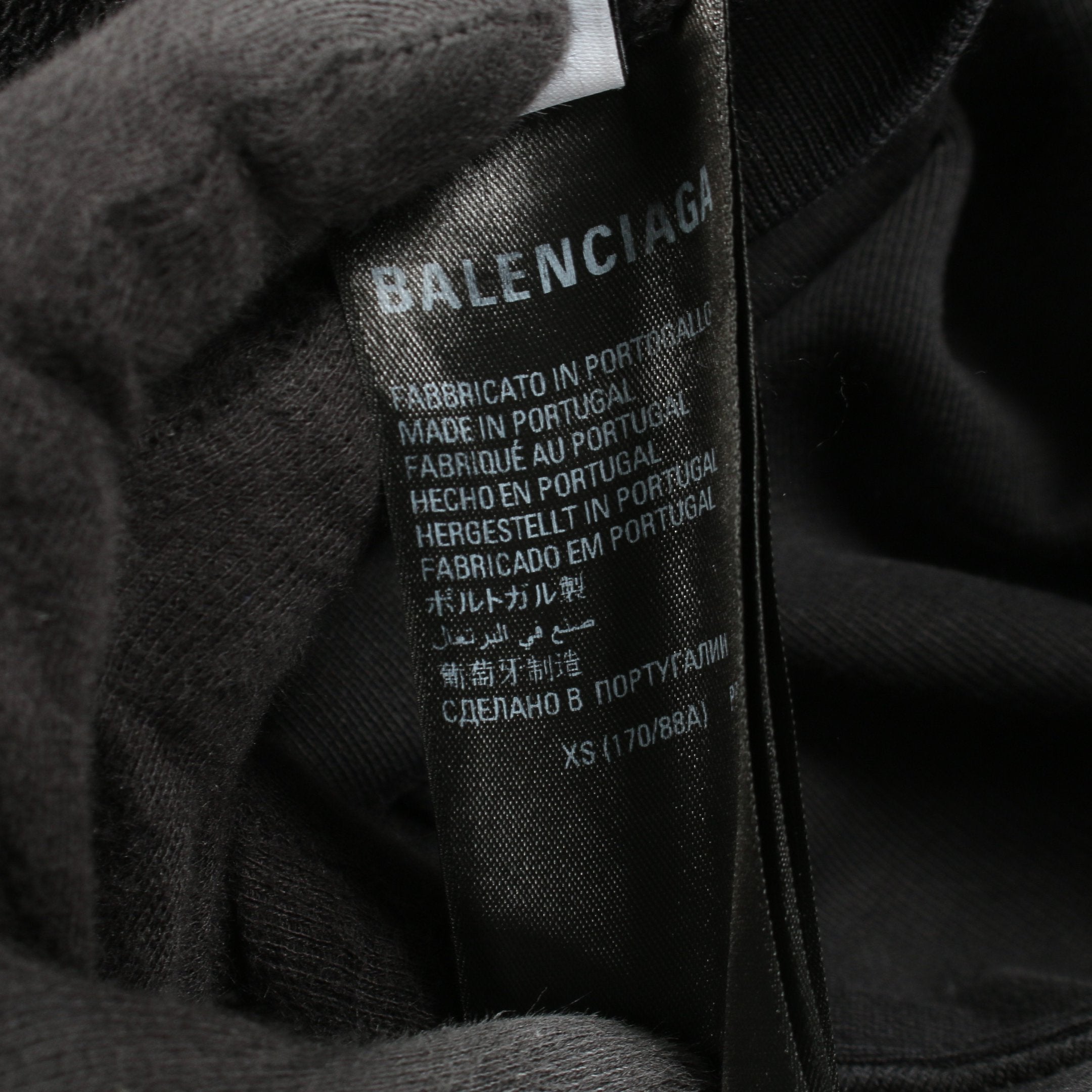 トップス BALENCIAGA ロゴ刺繍 プルオーバー パーカ