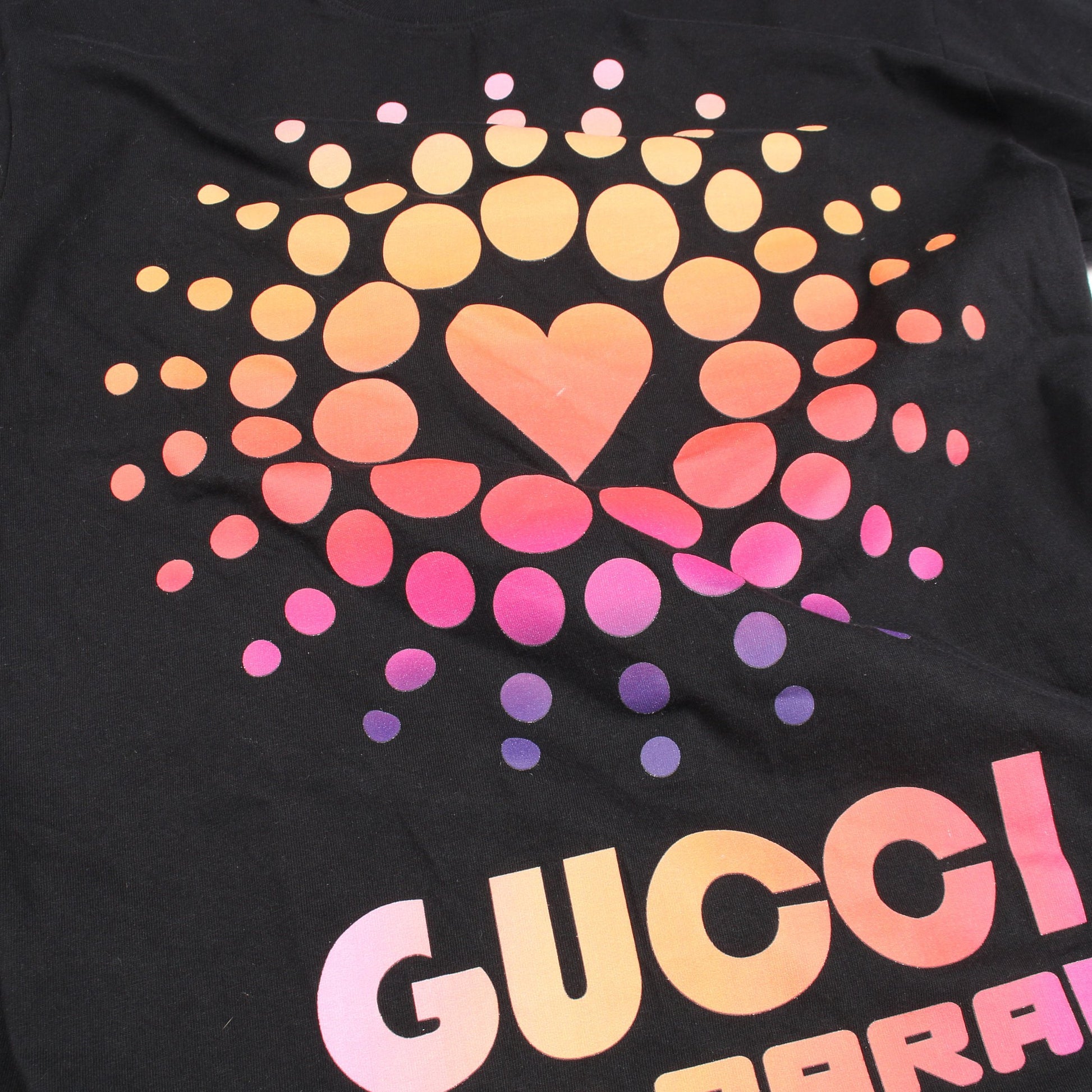 Love Parade LA T-Shirt Tシャツ 半袖Tシャツ コットン ブラック オレンジ ピンク グッチ トップス GUCCI