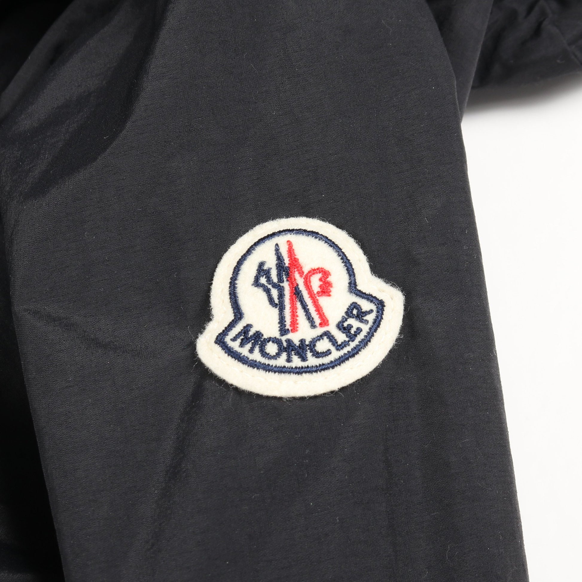 FEGEO ジャケット ナイロン ブラック フード付き モンクレール アウター MONCLER