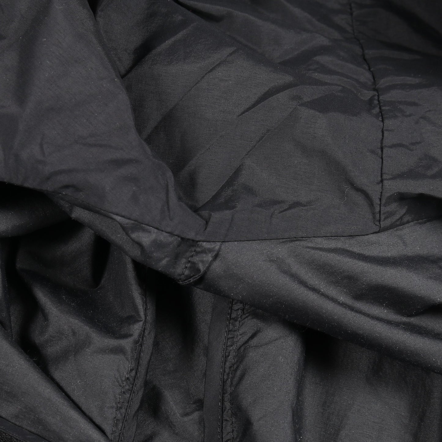 FEGEO ジャケット ナイロン ブラック フード付き モンクレール アウター MONCLER