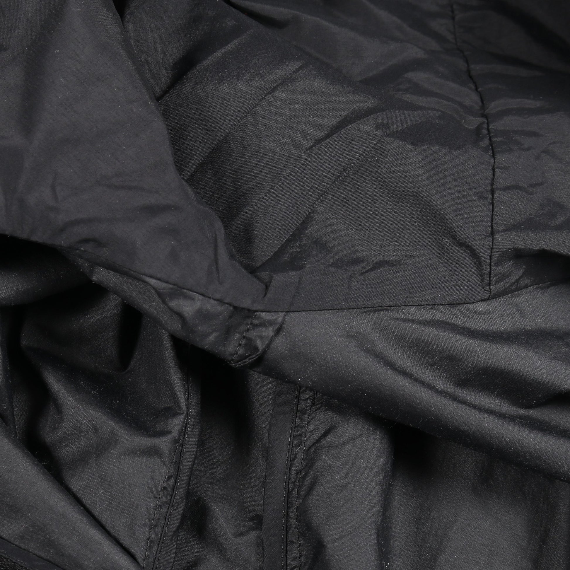 FEGEO ジャケット ナイロン ブラック フード付き モンクレール アウター MONCLER