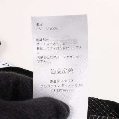 タンクトップ ボーダー スパンコール コットン ブラック クリスチャンディオール トップス Christian Dior