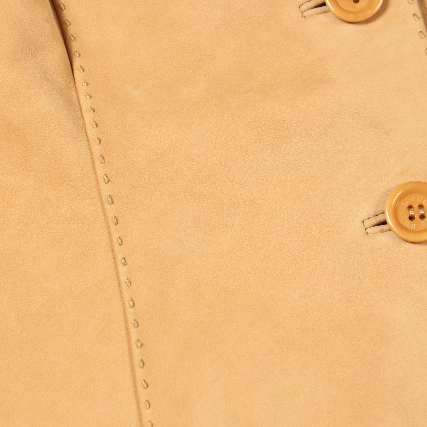 テーラードジャケット スエード ベージュ ロエベ アウター LOEWE