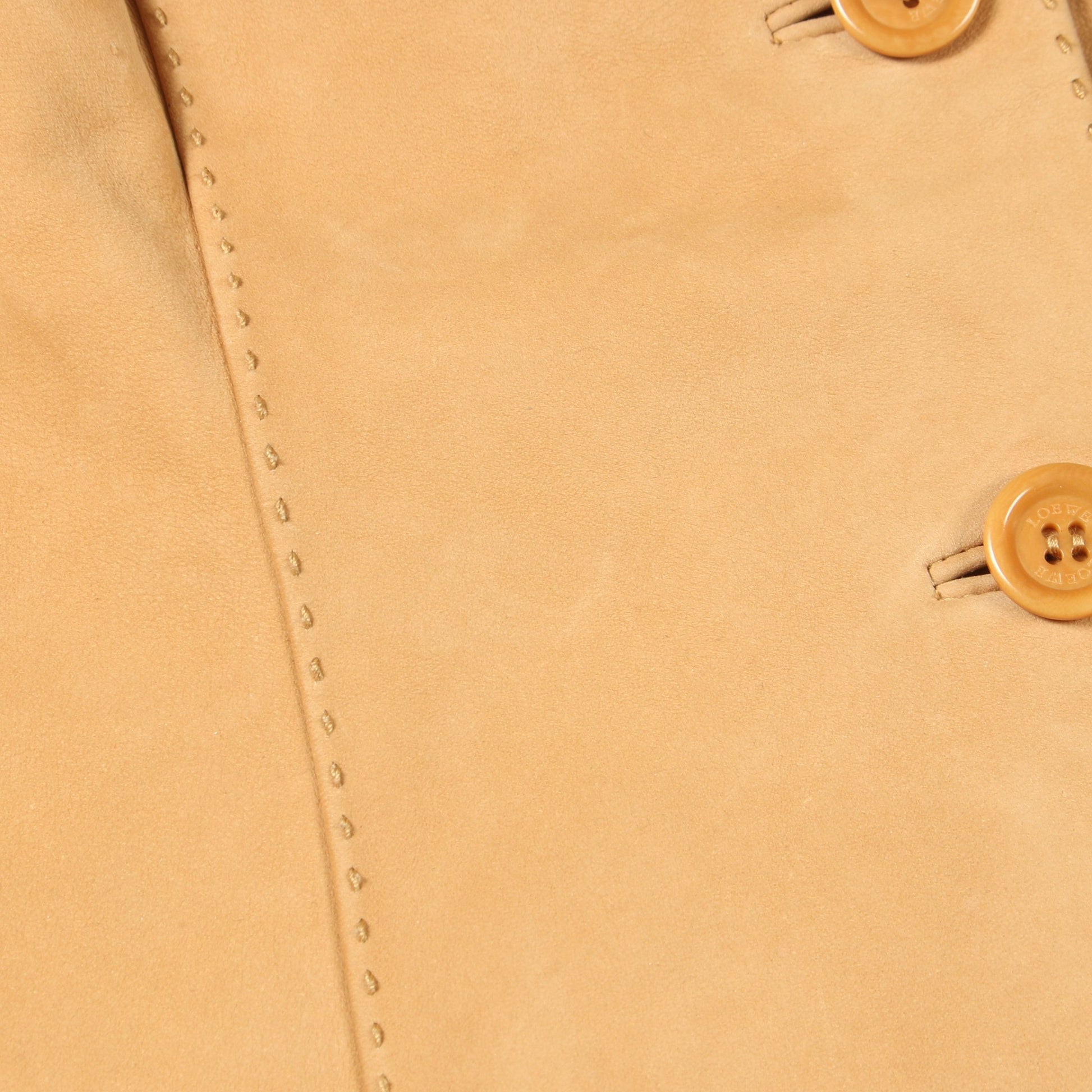 テーラードジャケット スエード ベージュ ロエベ アウター LOEWE