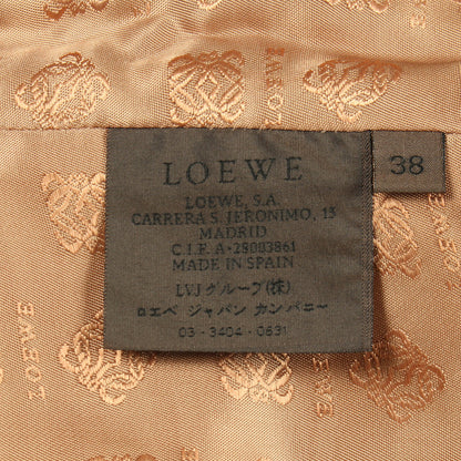 テーラードジャケット スエード ベージュ ロエベ アウター LOEWE