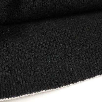 J'ADIOR 8 ボクシーセーター ニット クルーネック バックロゴ カシミヤ グレーベージュ クリスチャンディオール