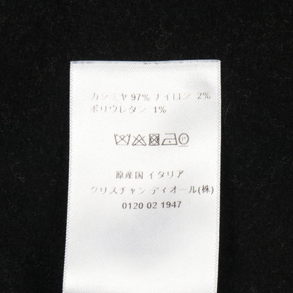 J'ADIOR 8 ボクシーセーター ニット クルーネック バックロゴ カシミヤ グレーベージュ クリスチャンディオール