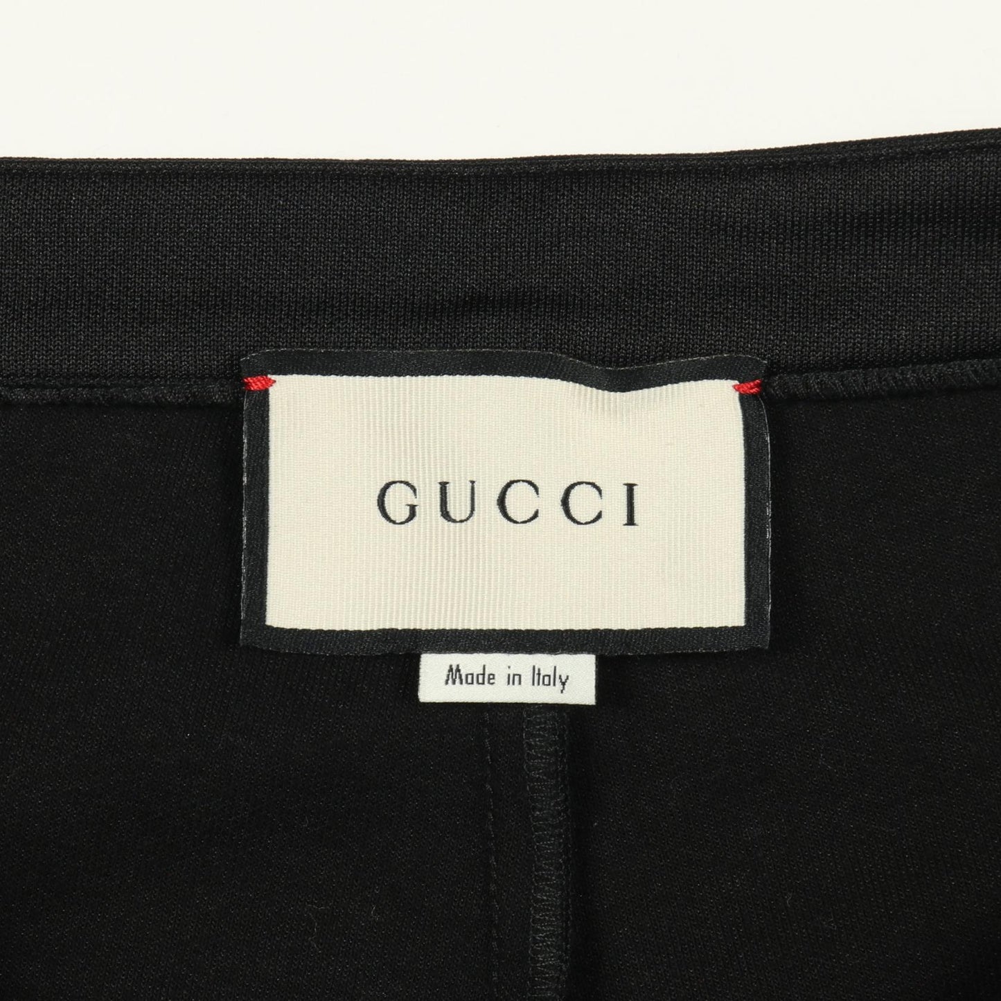 ウェブライン ジョガーパンツ コットン ブラック レッド ベージュ グッチ ボトムス GUCCI