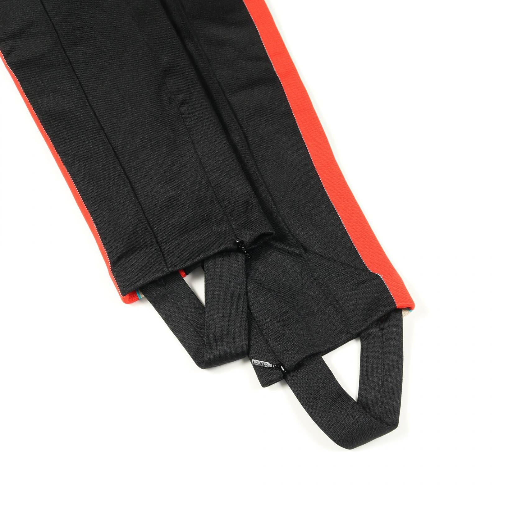 ウェブライン ジョガーパンツ コットン ブラック レッド ベージュ グッチ ボトムス GUCCI